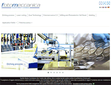 Tablet Screenshot of fotomeccanica.com
